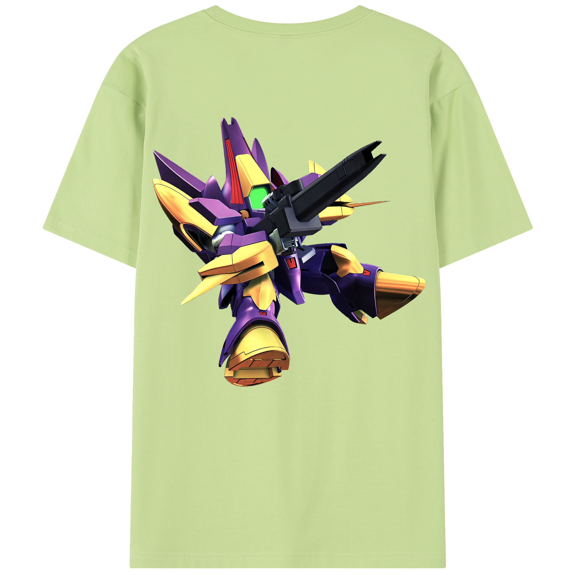 （画像用） 機動戦士ガンダム Mobile Suit Gundam 綿100％半袖Tシャツ（背面プリント）